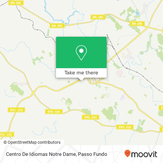 Mapa Centro De Idiomas Notre Dame