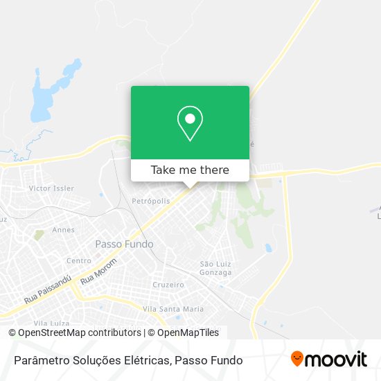 Mapa Parâmetro Soluções Elétricas