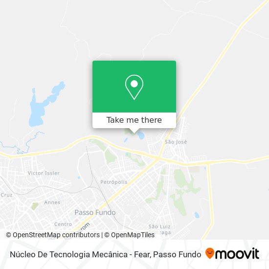 Núcleo De Tecnologia Mecânica - Fear map