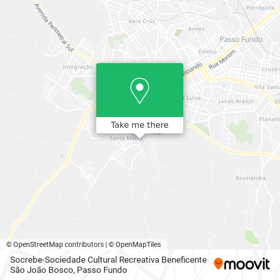 Socrebe-Sociedade Cultural Recreativa Beneficente São João Bosco map