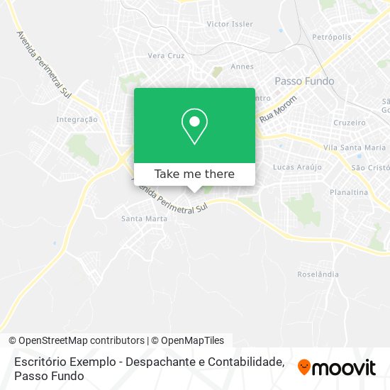 Escritório Exemplo - Despachante e Contabilidade map