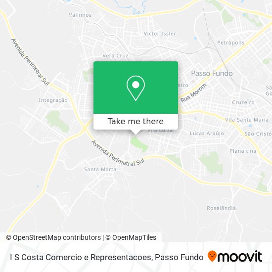 Mapa I S Costa Comercio e Representacoes