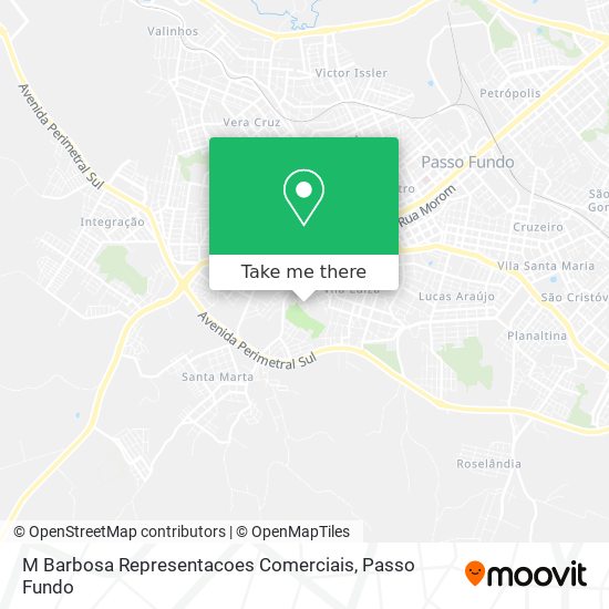 Mapa M Barbosa Representacoes Comerciais