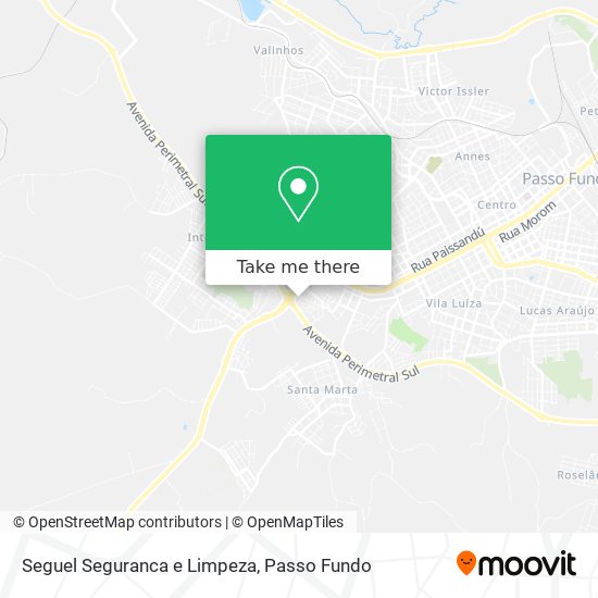 Seguel Seguranca e Limpeza map