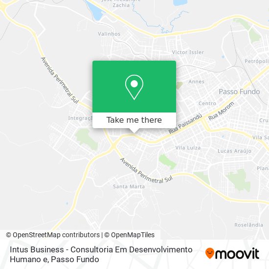 Intus Business - Consultoria Em Desenvolvimento Humano e map