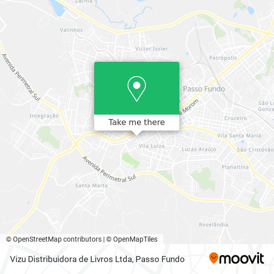 Vizu Distribuidora de Livros Ltda map