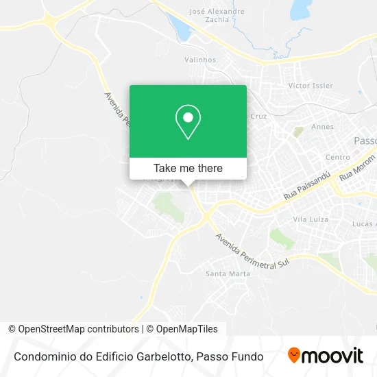 Condominio do Edificio Garbelotto map