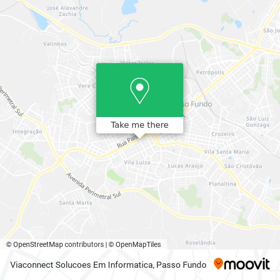 Mapa Viaconnect Solucoes Em Informatica