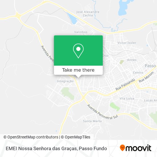 EMEI Nossa Senhora das Graças map