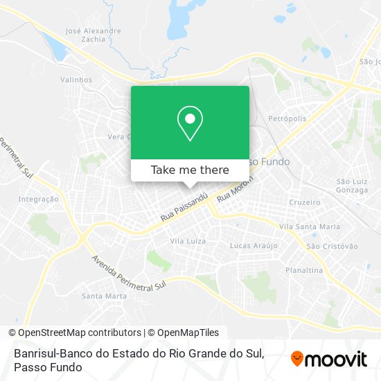 Banrisul-Banco do Estado do Rio Grande do Sul map