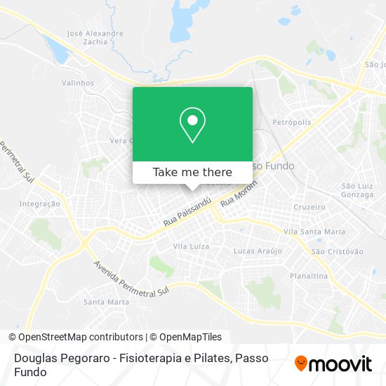 Douglas Pegoraro - Fisioterapia e Pilates map