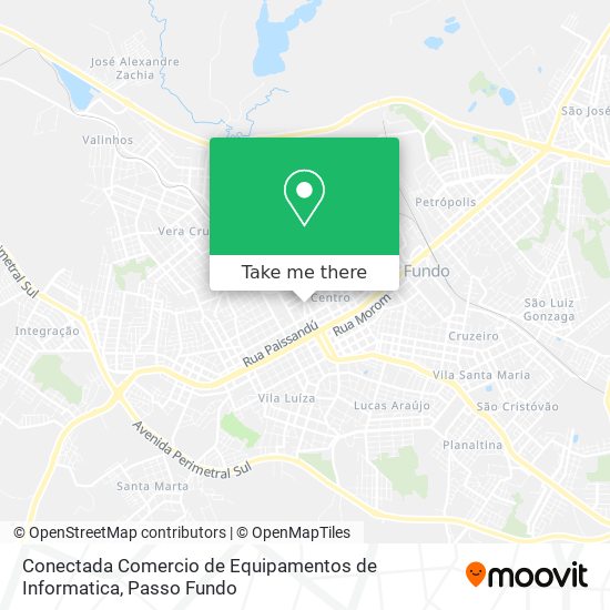 Mapa Conectada Comercio de Equipamentos de Informatica