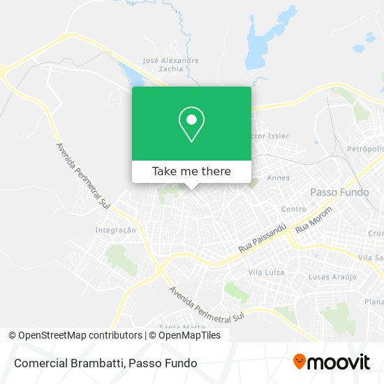 Mapa Comercial Brambatti