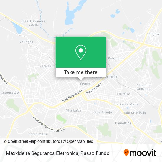 Maxxidelta Seguranca Eletronica map
