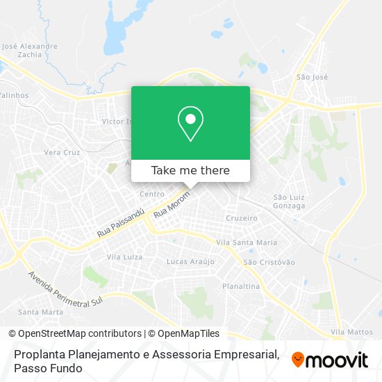 Proplanta Planejamento e Assessoria Empresarial map