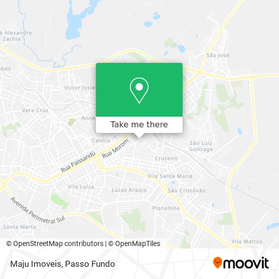 Maju Imoveis map