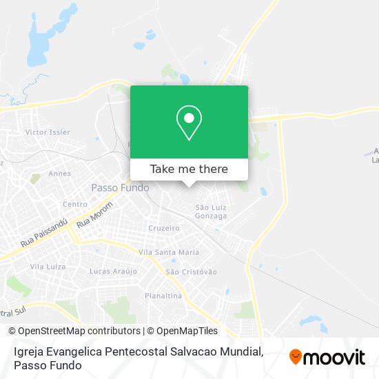 Igreja Evangelica Pentecostal Salvacao Mundial map