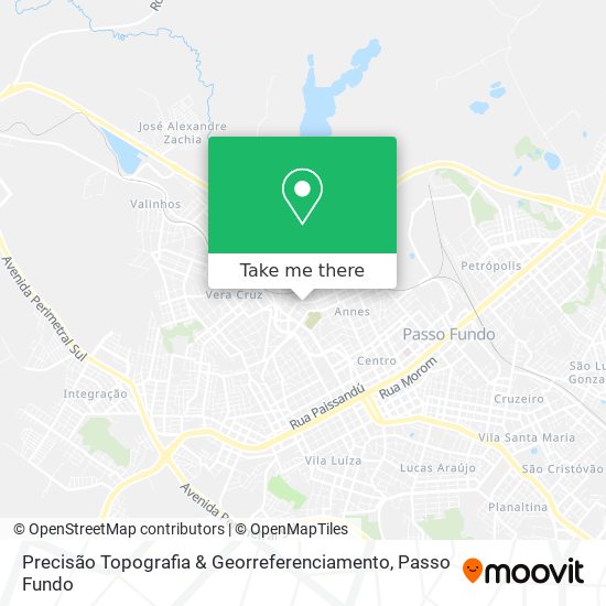 Precisão Topografia & Georreferenciamento map