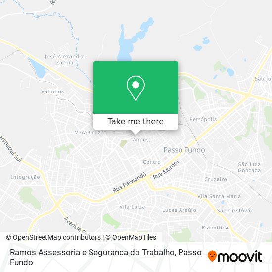 Mapa Ramos Assessoria e Seguranca do Trabalho