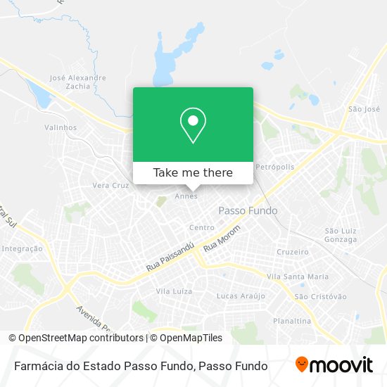 Farmácia do Estado Passo Fundo map