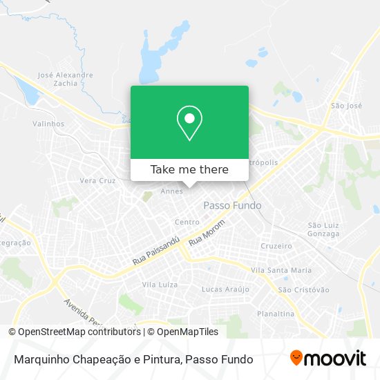 Marquinho Chapeação e Pintura map