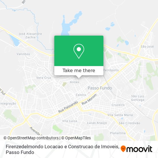 Firenzedelmondo Locacao e Construcao de Imoveis map