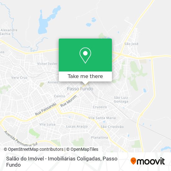 Salão do Imóvel - Imobiliárias Coligadas map