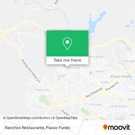 Ranchos Restaurante map