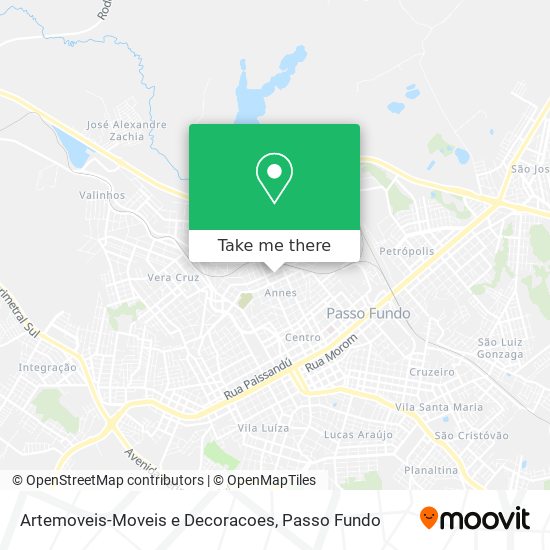 Mapa Artemoveis-Moveis e Decoracoes