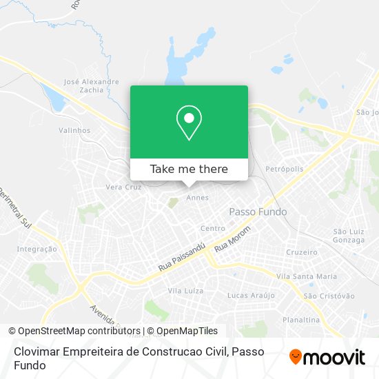 Clovimar Empreiteira de Construcao Civil map