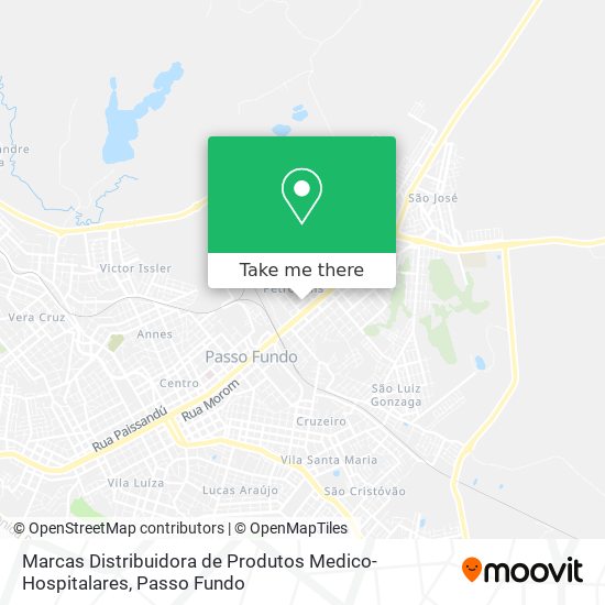 Mapa Marcas Distribuidora de Produtos Medico-Hospitalares