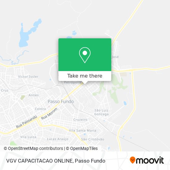 VGV CAPACITACAO ONLINE map