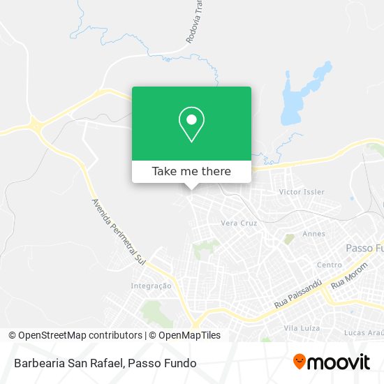 Barbearia San Rafael map