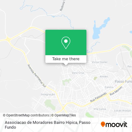Associacao de Moradores Bairro Hipica map
