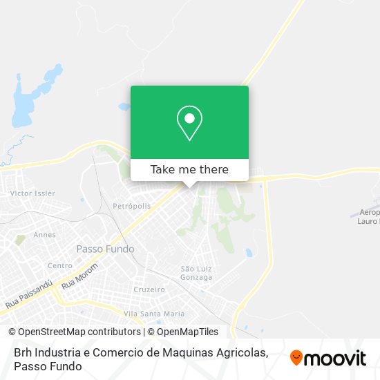 Brh Industria e Comercio de Maquinas Agricolas map