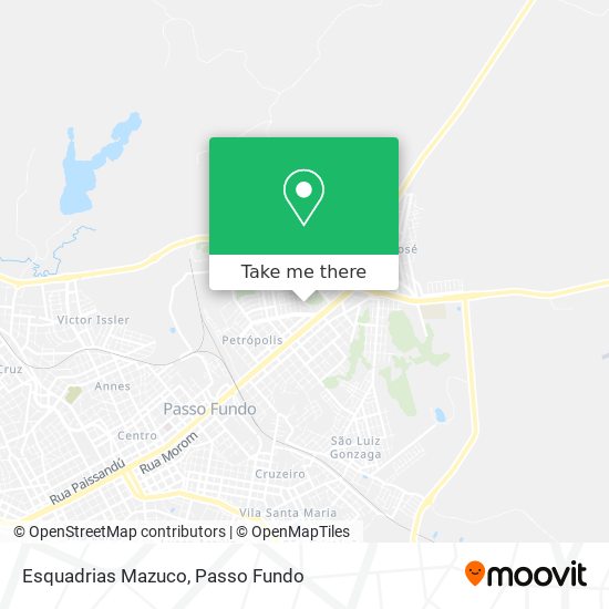 Esquadrias Mazuco map