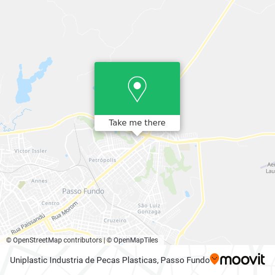 Uniplastic Industria de Pecas Plasticas map