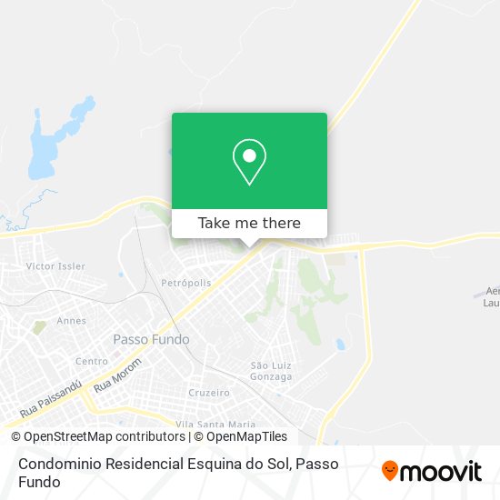Condominio Residencial Esquina do Sol map