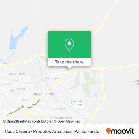 Casa Oliveira - Produtos Artesanais map