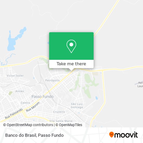 Banco do Brasil map