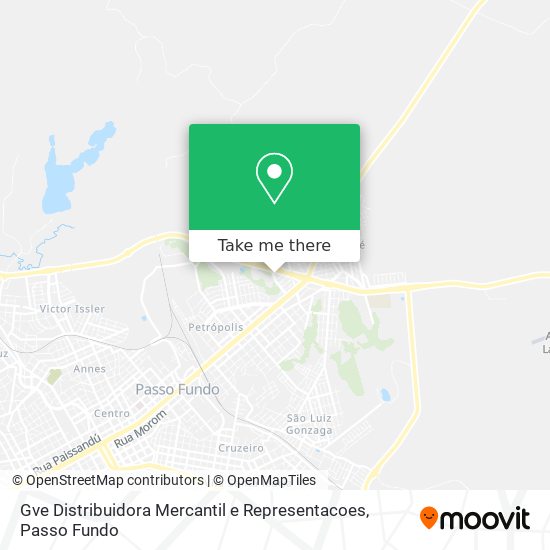 Gve Distribuidora Mercantil e Representacoes map