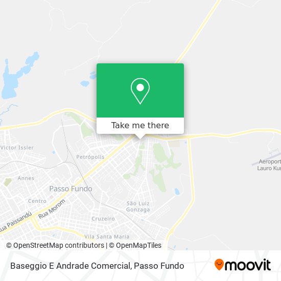 Mapa Baseggio E Andrade Comercial