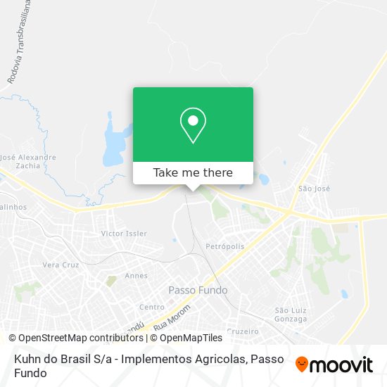 Kuhn do Brasil S / a - Implementos Agricolas map
