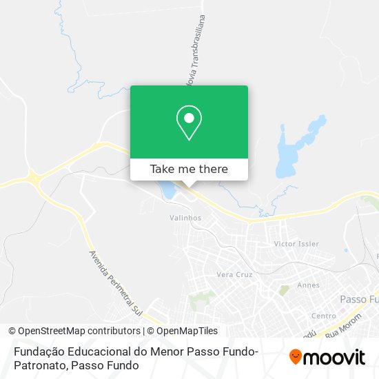 Fundação Educacional do Menor Passo Fundo-Patronato map
