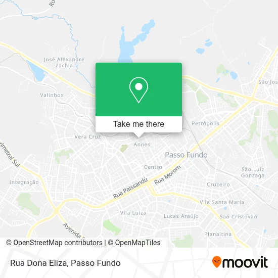 Rua Dona Eliza map