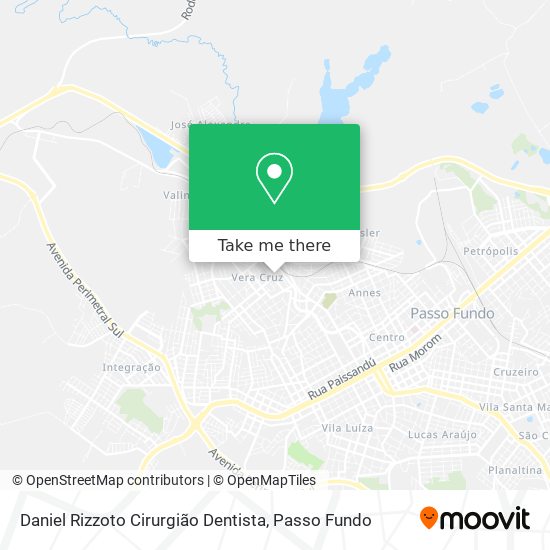 Daniel Rizzoto Cirurgião Dentista map