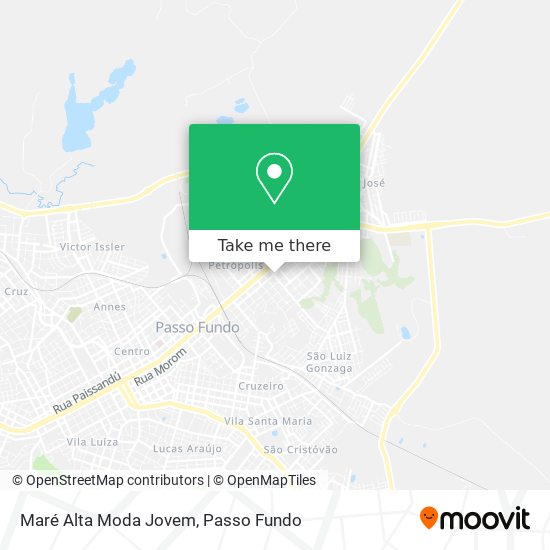 Maré Alta Moda Jovem map