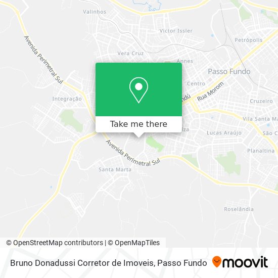 Bruno Donadussi Corretor de Imoveis map