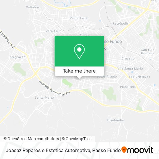 Joacaz Reparos e Estetica Automotiva map