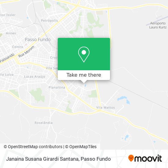 Mapa Janaina Susana Girardi Santana